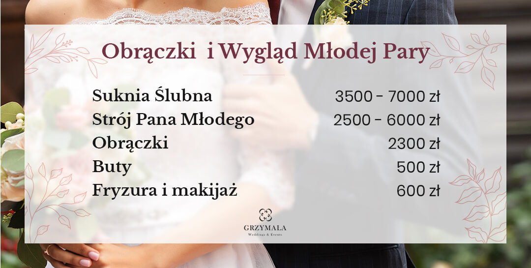 ile zapłacimy za suknię ślubną