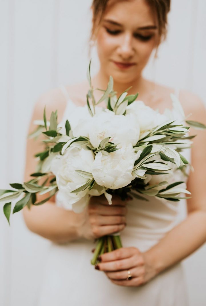 a wedding bouquet